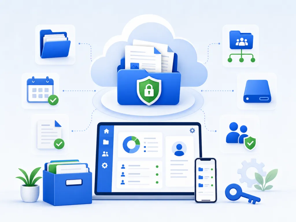 Screenshot: Google Drive als DMS